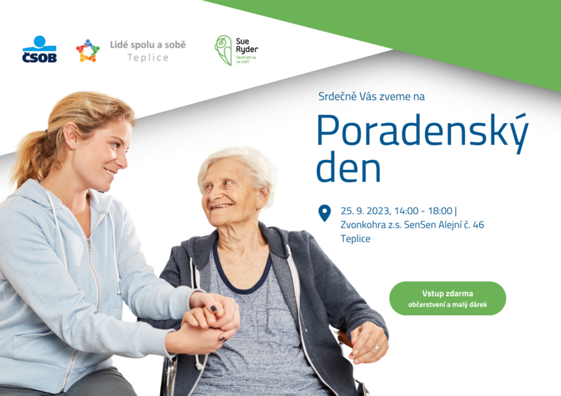 Poradenský den pro seniory a jejich blízké - Teplice