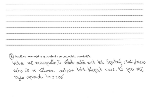 Gerontooblek na Gymnáziu Thomase Manna