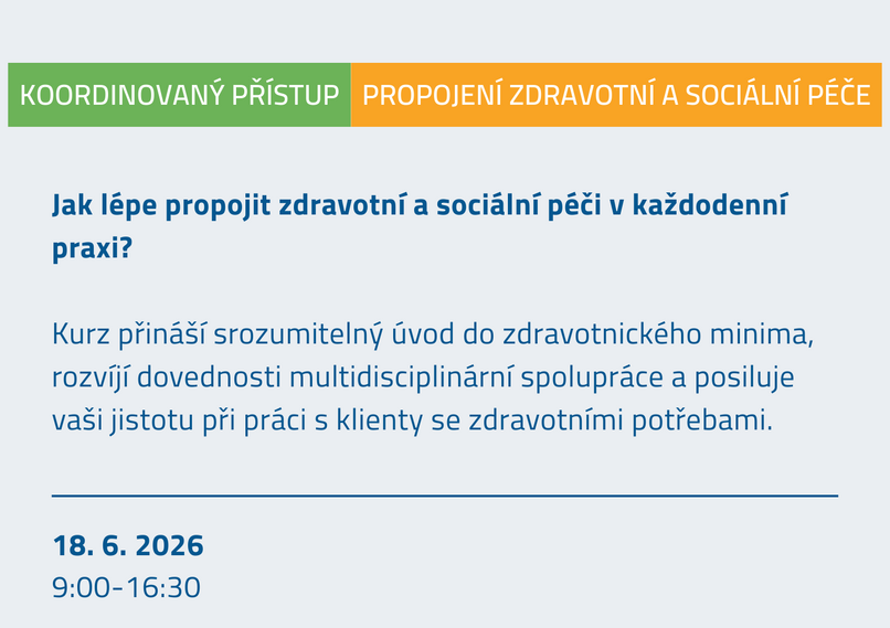 Vybrané aspekty zdravotní péče v praxi koordinované podpory